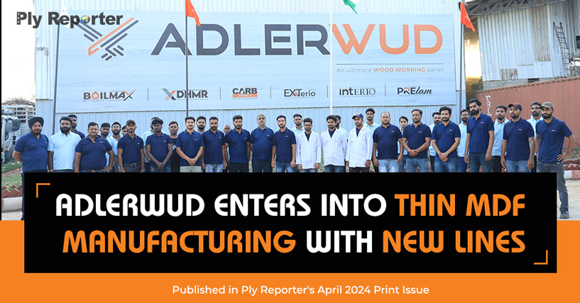Adlerwud Enters into Thin MDF Manufacturing with New Lines