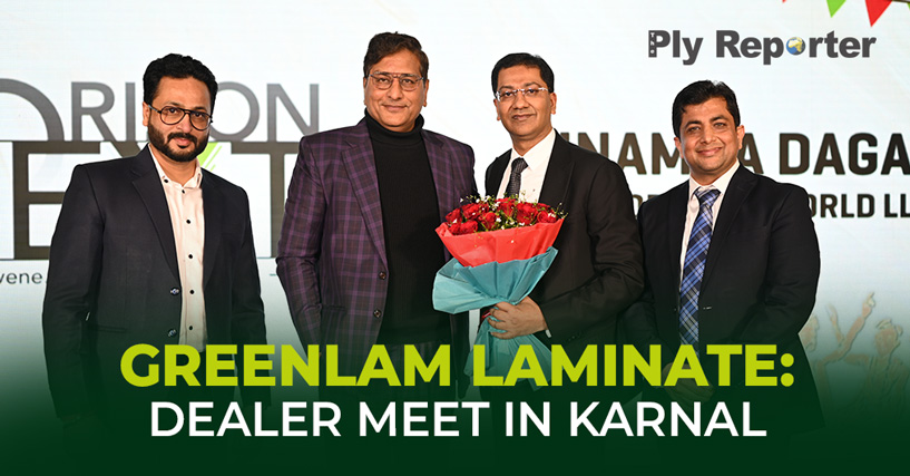 GREENLAM LAMINATE: DEALER MEET IN KARNAL